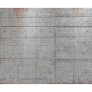KOMAR Betonblöcke Tapete - 300x250 cm - Bunt KOMAR Betonblöcke Tapete - 300x250 cm - Bunt