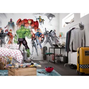 KOMAR Marvel Avengers Unite Wall Mural - Kids Room Decor KOMAR Marvel Avengers Unite Wall Mural - Kids Room Decor