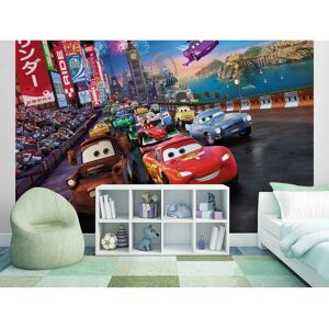 KOMAR Kids Wall Mural Cars Race 254x184cm KOMAR Kids Wall Mural Cars Race 254x184cm