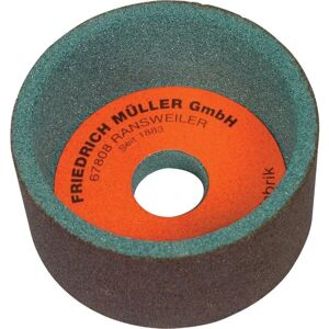Muller Siliziumkarbid Schleifscheibe - 100x50x20mm, Körnung 80 - Schleifrad Muller Siliziumkarbid Schleifscheibe - 100x50x20mm, Körnung 80 - Schleifrad