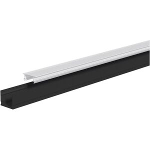 EVN APFLAT7AM200B Aluminium-Profil - 200cm, Schwarz, Lichtmontage EVN APFLAT7AM200B Aluminium-Profil - 200cm, Schwarz, Lichtmontage