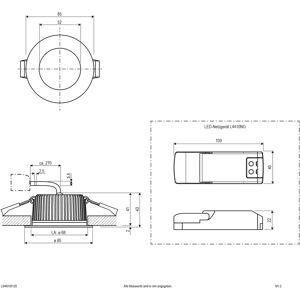 EVN LED Wand- und Deckenleuchte - Dimmbar, IP54, 3000-5700K EVN LED Wand- und Deckenleuchte - Dimmbar, IP54, 3000-5700K