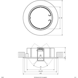 EVN Leuchte 50W 12V IP20 - Verstellbare Deckenleuchte EVN Leuchte 50W 12V IP20 - Verstellbare Deckenleuchte