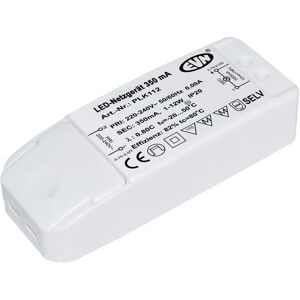 EVN PLK112 LED-Netzgerät - 350mA, 1-12W, IP20 EVN PLK112 LED-Netzgerät - 350mA, 1-12W, IP20
