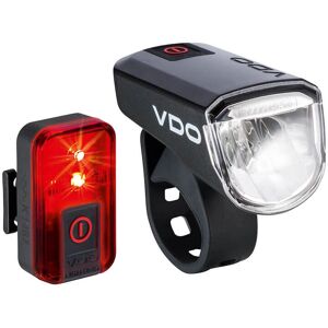 VDO Eco Light M30 Fietsverlichtingset - Waterdicht, Oplaadbaar, 30 Lumen VDO Eco Light M30 Fietsverlichtingset - Waterdicht, Oplaadbaar, 30 Lumen