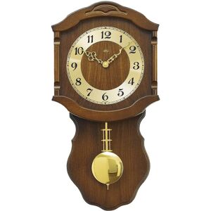 Horloge Murale AMS W964/1 Noyer - Quartz, 27x8x50 cm - Publicité Horloge Murale AMS W964/1 Noyer - Quartz, 27x8x50 cm - Publicité