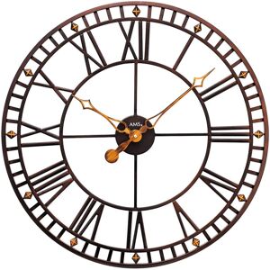 AMS W9537 Wanduhr - Römisches Zifferblatt, Metall, 60cm AMS W9537 Wanduhr - Römisches Zifferblatt, Metall, 60cm