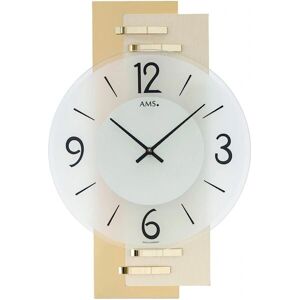 AMS Gold Wanduhr - Exklusiv-Modell - 22x5x36 cm AMS Gold Wanduhr - Exklusiv-Modell - 22x5x36 cm