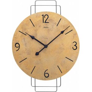 AMS W9689 Wanduhr - Bunt (schwarz, altgoldfarben) - Wanduhren AMS W9689 Wanduhr - Bunt (schwarz, altgoldfarben) - Wanduhren