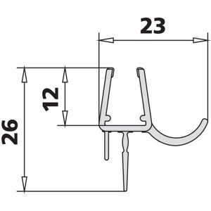 Kermi Gia Afsluitingsrubber 2534063 - Seal Gasket Kermi Gia Afsluitingsrubber 2534063 - Seal Gasket