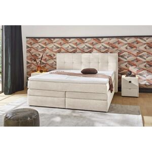JOCKENHÖFER GRUPPE Amy Beige Boxspringbett - Kopfteil, Stauraum, 180x200cm JOCKENHÖFER GRUPPE Amy Beige Boxspringbett - Kopfteil, Stauraum, 180x200cm