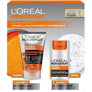 L'Oréal Paris Men Expert Hydra Energy Hudvårdsset L'Oréal Paris Men Expert Hydra Energy Hudvårdsset