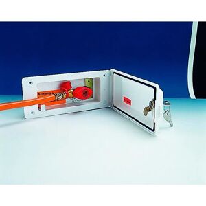 Reich - Gas-Safety-Lock-Socket - 160 x 70 mm - Blanc - Publicité Reich - Gas-Safety-Lock-Socket - 160 x 70 mm - Blanc - Publicité