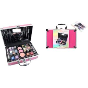 Markwins Modelo - Estuche de Maquillaje Rosa de Viaje - Maletín de Maquillaje Markwins Modelo - Estuche de Maquillaje Rosa de Viaje - Maletín de Maquillaje