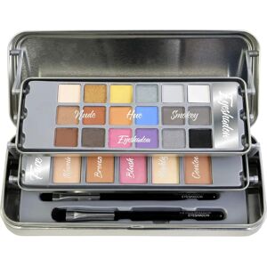 Kit de Maquillage Markwins Hello Beautiful en Étui Métallique - Publicité Kit de Maquillage Markwins Hello Beautiful en Étui Métallique - Publicité
