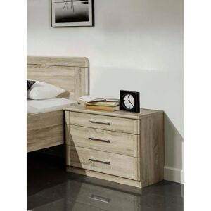 Wiemann Meran Nachttisch - 3-Schubladen Beige Nachttisch - Made in Germany Wiemann Meran Nachttisch - 3-Schubladen Beige Nachttisch - Made in Germany