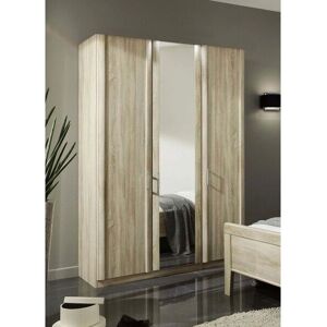 WIEMANN Meran Kleiderschrank - Beige, 3 Türen, 2 Regale, 2 Stangen WIEMANN Meran Kleiderschrank - Beige, 3 Türen, 2 Regale, 2 Stangen