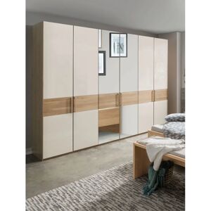 WIEMANN Kiruna Kleiderschrank - Eiche teilmassiv, Champagnerglas, Kristallspiegel WIEMANN Kiruna Kleiderschrank - Eiche teilmassiv, Champagnerglas, Kristallspiegel