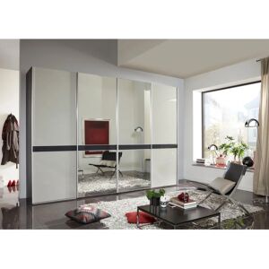 WIEMANN Rialto Schrank - 4 Schiebetüren, 217cm Hoch, Grau WIEMANN Rialto Schrank - 4 Schiebetüren, 217cm Hoch, Grau