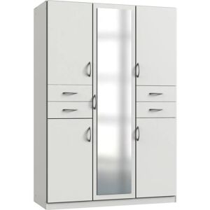 Wimex Bitburg Kleiderschrank - 5-türig, Spiegel, Verstellbare Regale - Schrank Wimex Bitburg Kleiderschrank - 5-türig, Spiegel, Verstellbare Regale - Schrank