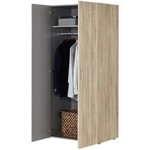 Wimex Beiger 2-türiger Kleiderschrank - Schlafzimmermöbel Wimex Beiger 2-türiger Kleiderschrank - Schlafzimmermöbel