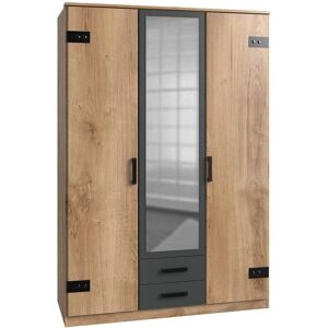 WIMEX Liverpool Kleiderschrank - Modernes Design Naturlook WIMEX Liverpool Kleiderschrank - Modernes Design Naturlook