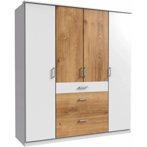 WIMEX Click Kleiderschrank - 180x199cm, 4-türig, Weiß WIMEX Click Kleiderschrank - 180x199cm, 4-türig, Weiß