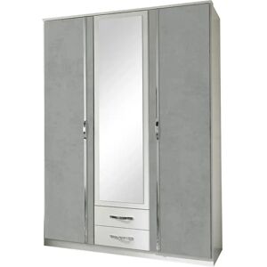 Wimex Duo Kleiderschrank - 3-türig, Weiß, 135x58x199 cm Wimex Duo Kleiderschrank - 3-türig, Weiß, 135x58x199 cm