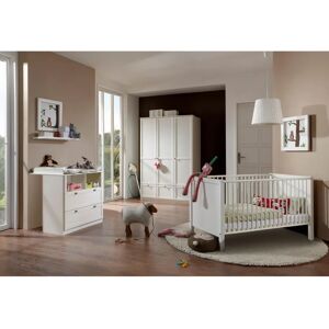 WIMEX Helsingborg Babyzimmer-Set - Baby, Komplett, Weiß WIMEX Helsingborg Babyzimmer-Set - Baby, Komplett, Weiß