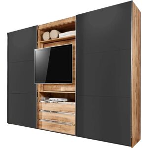 Wimex Magic Grau Schwebetürenschrank mit Dreh- TV-Element - Kleiderschrank Wimex Magic Grau Schwebetürenschrank mit Dreh- TV-Element - Kleiderschrank
