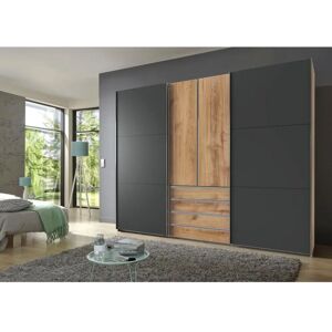 Wimex Magic Schwebetürenschrank - 236cm x 300cm - Grau Wimex Magic Schwebetürenschrank - 236cm x 300cm - Grau