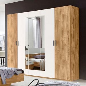 WIMEX Katrin Kleiderschrank - 5-türig, Spiegel, 225cm breit WIMEX Katrin Kleiderschrank - 5-türig, Spiegel, 225cm breit
