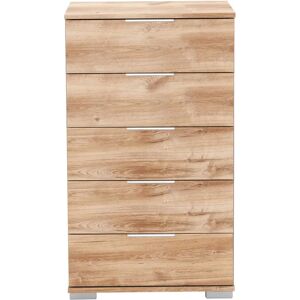 WIMEX Easy Schubkastenkommode - 5 Schubladen, braun, 49x102x41 cm WIMEX Easy Schubkastenkommode - 5 Schubladen, braun, 49x102x41 cm