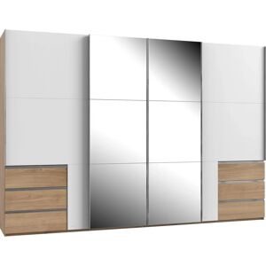 WIMEX Level Kleiderschrank - 4 Schiebetüren mit Spiegeln WIMEX Level Kleiderschrank - 4 Schiebetüren mit Spiegeln