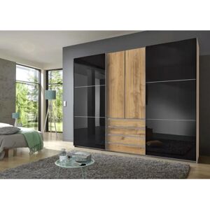 WIMEX Magic Schwebetürenschrank - 2 Türen, 7 Böden, Grau WIMEX Magic Schwebetürenschrank - 2 Türen, 7 Böden, Grau