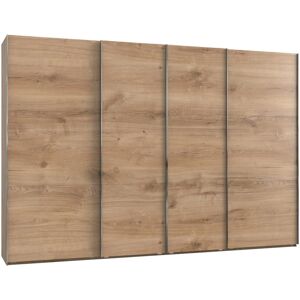 WIMEX Level Moderner Kleiderschrank - 4 Türen, Braun, 350cm WIMEX Level Moderner Kleiderschrank - 4 Türen, Braun, 350cm