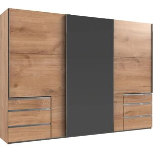 Wimex Level Grauer Schwebetürenschrank - Schiebetürsystem Wimex Level Grauer Schwebetürenschrank - Schiebetürsystem