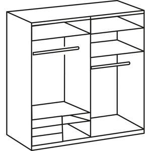 WIMEX Moderner Kleiderschrank mit Spiegeltür - Schrank WIMEX Moderner Kleiderschrank mit Spiegeltür - Schrank