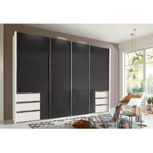 WIMEX Moderner Schwebetürenschrank mit Glastüren - Schrank WIMEX Moderner Schwebetürenschrank mit Glastüren - Schrank