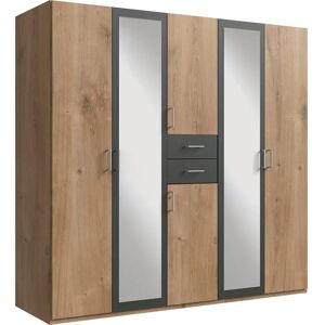 WIMEX Diver Kleiderschrank mit Spiegel und Schubladen - Kleiderschrank WIMEX Diver Kleiderschrank mit Spiegel und Schubladen - Kleiderschrank