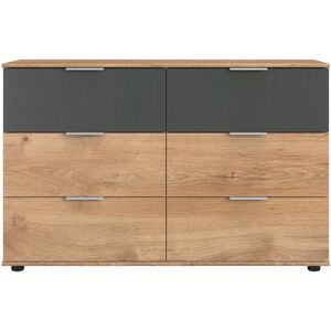 WIMEX Valencia 3556 Kommode - grau (Plankeneiche Nachbildung, Graphit) - Kommode WIMEX Valencia 3556 Kommode - grau (Plankeneiche Nachbildung, Graphit) - Kommode