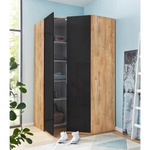 Wimex Level Eckkleiderschrank - Glastüren Wimex Level Eckkleiderschrank - Glastüren