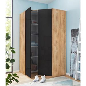 Wimex Level Eckkleiderschrank - Glastüren, 236cm Wimex Level Eckkleiderschrank - Glastüren, 236cm