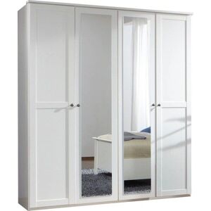 WIMEX Chalet Kleiderschrank - 4-türig, Weiß, 180x210cm WIMEX Chalet Kleiderschrank - 4-türig, Weiß, 180x210cm