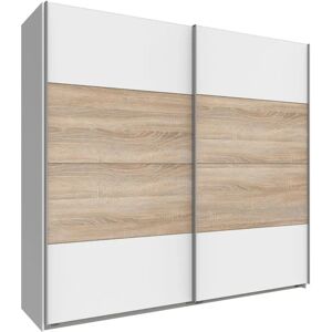 WIMEX Easy Kleiderschrank - 2-türig, 270x210x65 cm, Weiß/Struktureiche WIMEX Easy Kleiderschrank - 2-türig, 270x210x65 cm, Weiß/Struktureiche