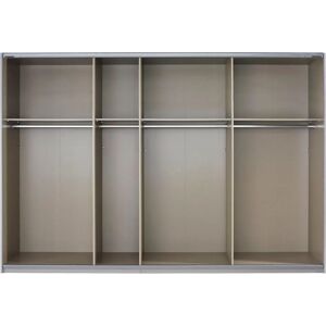 RAUCH Quadra Schiebetürenschrank - 3-türig, Glaselement, Made in Germany RAUCH Quadra Schiebetürenschrank - 3-türig, Glaselement, Made in Germany