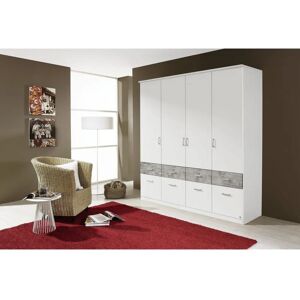 rauch BLUE Bremen Kleiderschrank - Weiß - 181x199x58 cm rauch BLUE Bremen Kleiderschrank - Weiß - 181x199x58 cm