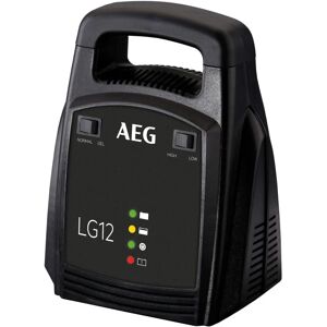 Nabíječka baterií AEG - 12V, 12A, s LED - Černá Nabíječka baterií AEG - 12V, 12A, s LED - Černá