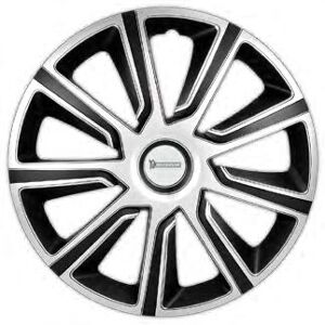 Michelin R16 Hubcap - Reflector Safety - Black, Silver Michelin R16 Hubcap - Reflector Safety - Black, Silver