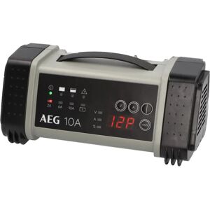 Chargeur de batterie AEG LT 10A - Microprocesseur, pour batteries 12V/24V - Publicité Chargeur de batterie AEG LT 10A - Microprocesseur, pour batteries 12V/24V - Publicité